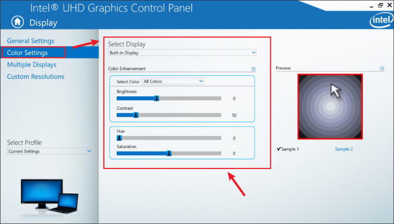 adjust-pc-brightness-in-intel-graphics-settings Adjust PC brightness in Intel Graphics Settings