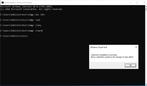 Reset Windows Activation Status